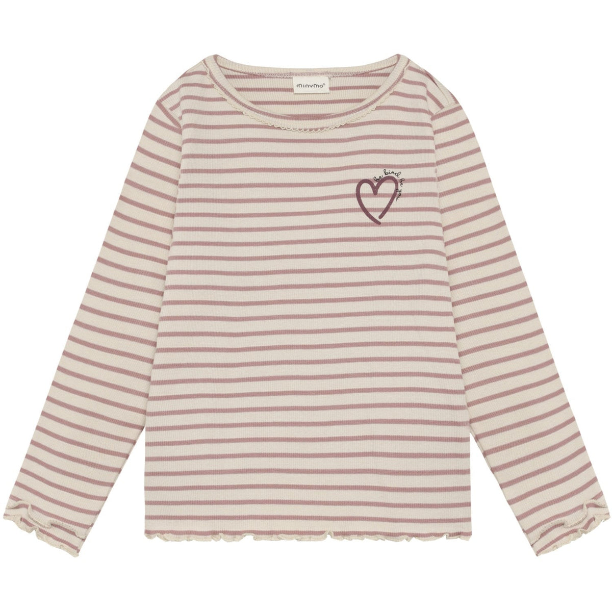 Minymo T-Shirt Ribbed Fawn