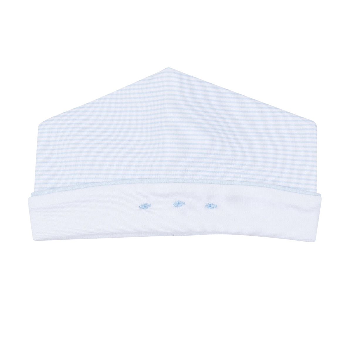 Magnolia Baby Benjamin Hand-Embroidered Hat - Light Blue