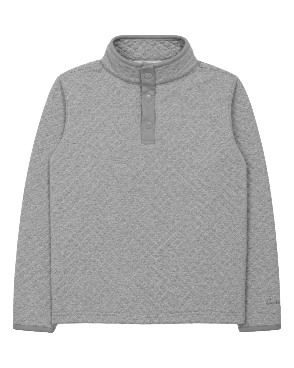 Cadets Quilted Popover in Greenwich Grey