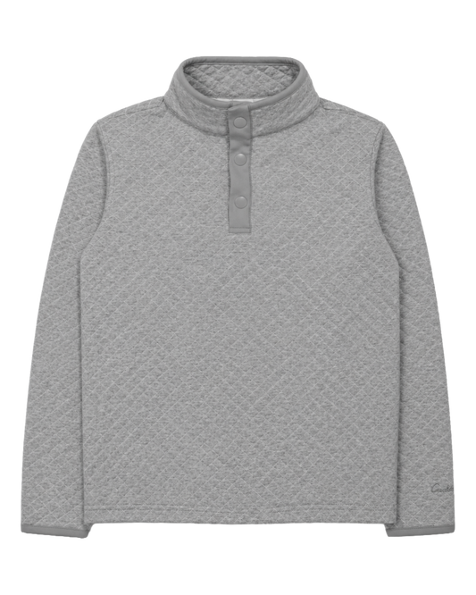 Cadets Quilted Popover in Greenwich Grey
