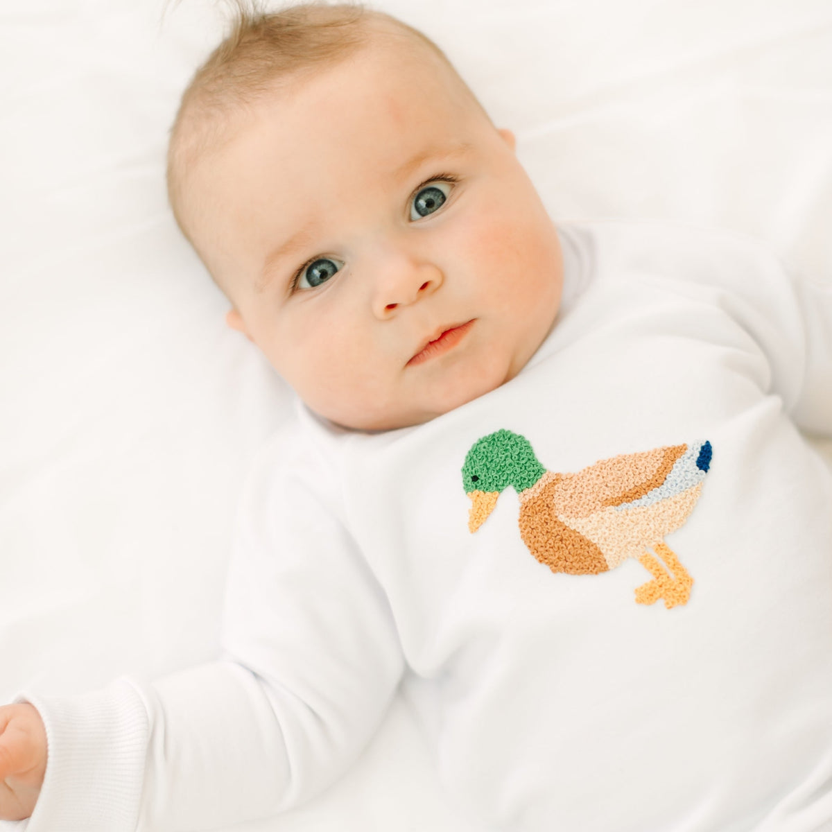Magnolia Baby Mallard Moments Pullover Sweatshirt