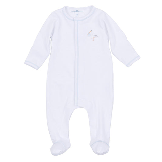 Stork Footie Light Blue